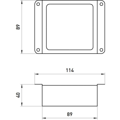 Светильник светодиодный SPO-646-3-4K-B6 36Вт 4000К 3420Лм 89х89мм грильято 100х100 домино черный 6 кубиков драйвер фото 3