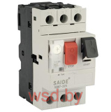 Автоматический выключатель Saide SDM7-32X-0.4 3P, In=0.4A, 690VAC, Icu=100kA, Ie=0.25_0.4A, Ii=12In, CLASS 10A, управление кнопками