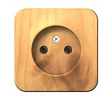 BLANCA Открытой Установки РОЗЕТКА без заземления без шторок, 16А, 250В, ЯСЕНЬ (Schneider Electric) Systeme Electric