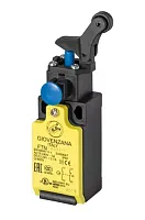 Концевой выключатель с ручным сбросом и угловым рычагом-роликом из ПА -вертик. отключ. Giovenzana FTN1R33