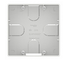 BLANCA Скрытая установка КОРОБКА ПОДЪЕМНАЯ ДЛЯ СИЛОВЫХ РОЗЕТОК, БЕЛЫЙ (Schneider Electric) Systeme Electric