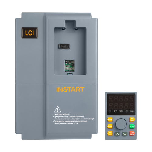 Преобразователь частоты INSTART LCI-G5.5-3, 5.5кВт, 13А, 1 ~ 198-253В, 50/60Гц±2% фото 2