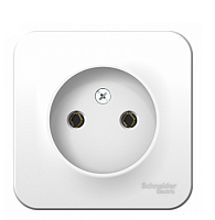 BLANCA Открытой Установки РОЗЕТКА без заземления без шторок, 16А, 250В, БЕЛЫЙ (Schneider Electric) Systeme Electric