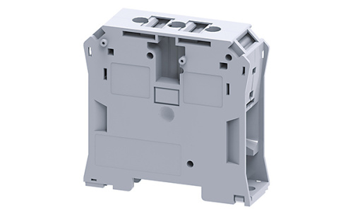 Клемма проходная Connectwell CTS95/120N /27x85mm, винтовая, 2 присоед., 120mm2, 269A, 1000V, серая