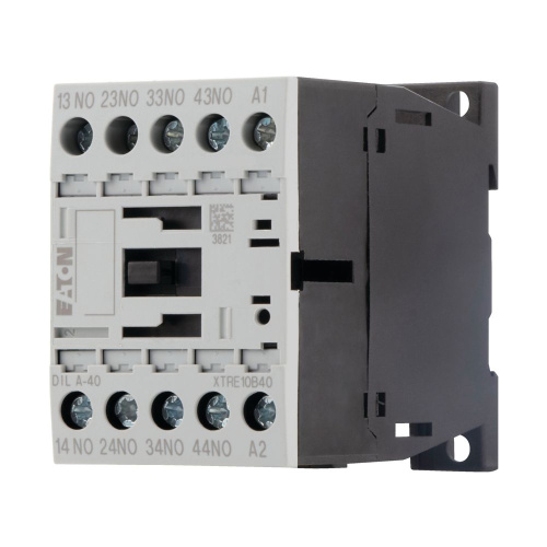 XTRE10B40TD Контакторное реле Eaton DILA-40 4A 24 VDC 4NO 9 (акция)