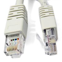 Патч-корд RJ45 UTP 0,5м. кат.5E серый