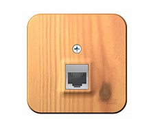 BLANCA Открытой Установки РОЗЕТКА компьютерная RJ45, категория 5E, ЯСЕНЬ (Schneider Electric) Systeme Electric