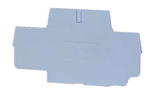 Крышка концевая Connectwell EPCPDL1.5 /1,5mm, для клемм CPDL1.5,CPDLG1.5, серая
