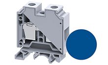 Клемма проходная Connectwell CTS35UNBU /16x50,5mm, винтовая, 2 присоед., 35mm2, 125A, 1000V, синяя Клемма проходная Connectwell CTS35UNBU /16x50,5mm, винтовая, 2 присоед., 35mm2, 125A, 1000V, синяя