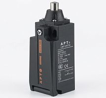 Выключатель концевой АРТ ALS3-P, 1NO+1NC мгнов., Ith=10A, 3A 240V AC15/24V DC13, мет. кнопочный толкатель, пласт. корпус, IP67, отв. M20