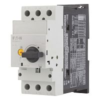 Авт. выключатель EATON PKZM4-50-EA, 3P, 50A, 400VAC, 50kA, It=40_50A, Ie=775A, 25kW(415VAC), CLASS 10A, управление рукояткой, обрыв L
