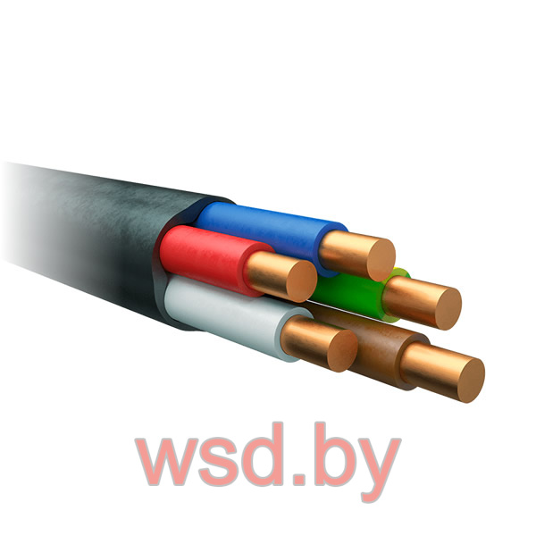 Кабель КВВГЭ 5х0.75