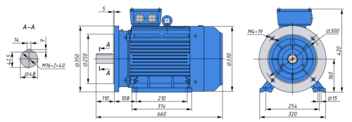 АИР160M6 IE1 15кВт 1000об/мин Электродвигатель IM 2081 (комбинированный) фото 2 АИР160M6 IE1 15кВт 1000об/мин Электродвигатель IM 2081 (комбинированный) фото 2
