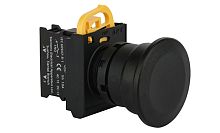 Кнопка грибовидная APT 40mm PB3E, черная, без фиксации, без подсветки, 1NO, 6A 230VAC/24VDC, 22mm, IP65 Кнопка грибовидная APT 40mm PB3E, черная, без фиксации, без подсветки, 1NO, 6A 230VAC/24VDC, 22mm, IP65