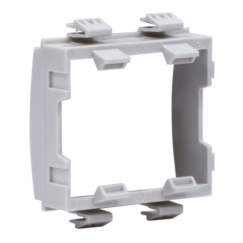 Каркас DKC под 2 модуля, Viva, серый фото 2