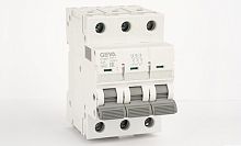 Автоматический выключатель GEYA GYM9-3P-25D, 3P, 25A, хар-ка D, 6kA, 3M