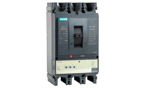 Автоматический выключатель Saide SDM6-400L 3P, In=400A, ML2.3, Ir=0.4_1In, Ii=4800A, Isd=1.5_10Ir Icu/Ics=50kA/400V