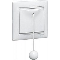 Legrand Legrand Valena - Кнопка со шнурком, белая
