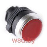 Головка кнопки CP, красная, без фиксации, плоская, 22mm, IP65