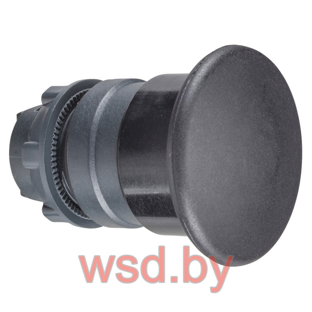 Головка кнопки CP, черная, без фиксации, грибовидная 40mm, 22mm, IP65