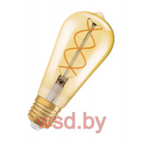 Лампа светодиодная, филаментная 1906LEDISON 5W/820 230V FILGD E274X1OSRAM
