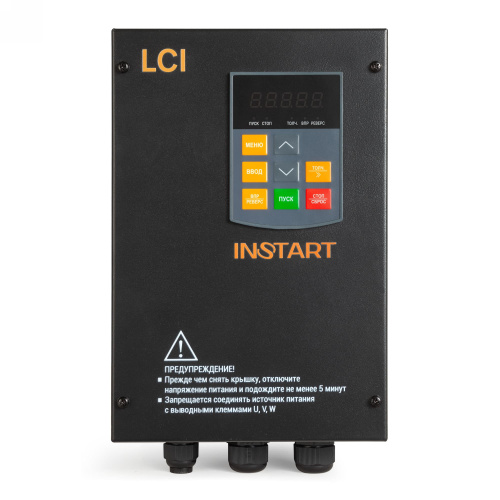 Преобразователь частоты INSTART LCI-G15-4B, 15кВт, 30А, 3 ~ 342-440 В, 50/60 Гц ±2%, IP54
