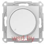 Светорегулятор (диммер) поворотно-нажимной, 315Вт, мех., Белый AtlasDesign Schneider Electric