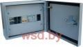 ШУН-1 Шкаф управления нагрузкой однофазный, диапазон контролируемой мощности 0,5-5 кВт, счетчик числа отключений, функция блокировки включения нагрузки, выключатель нагрузки 25А, контактор 25А 230В AC IP54