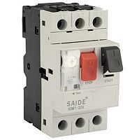 Автоматический выключатель Saide SDM7-32X-6.3, 3P, In=6.3A, 690VAC, Icu=100kA, Ie=4_6.3A, Ii=12In, CLASS 10A, управление кнопками