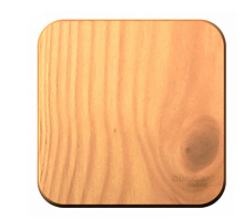 BLANCA Открытой Установки 1-клавишный Переключатель, 10А, 250B, ЯСЕНЬ (Schneider Electric) Systeme Electric