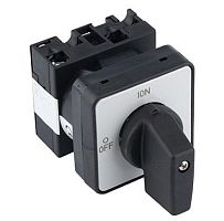 Переключатель Kripal UKT0-3-8342/E, 6P, 20A, тип 0-1, 6NO на 1, на дверь, фронт IP65