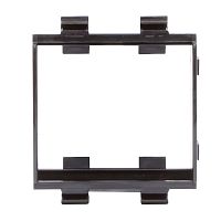 Каркас DKC под 2 модуля, Viva, черный