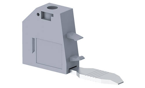 Клемма-отвод Connectwell AUX6 /8x53,6x29,4mm, винтовая, для клемм CTS50/70NA,CTS95/120N, 6mm2, 41A, 1000V, серая