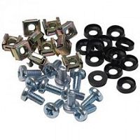 Комплект винтов с шайбами ETAWA107 и закладных гаек WT106, М6 (20шт.)