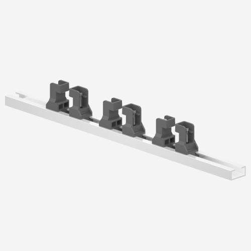 Комплект DKC из 24 фиксаторов гибкой шины до 15мм