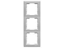 Рамка Mutlusan Daria 3 поста, к механизмам серии 21, вертикальный монтаж, белый Рамка Mutlusan Daria 3 поста, к механизмам серии 21, вертикальный монтаж, белый