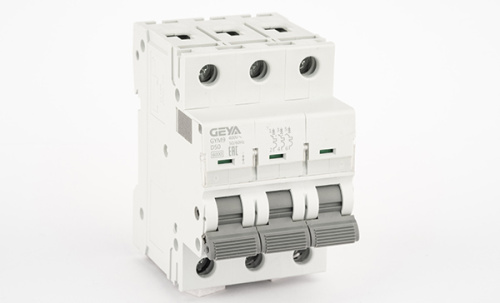 Автоматический выключатель GEYA GYM9-3P-50D, 3P, 50A, хар-ка D, 6kA, 3M Автоматический выключатель GEYA GYM9-3P-50D, 3P, 50A, хар-ка D, 6kA, 3M