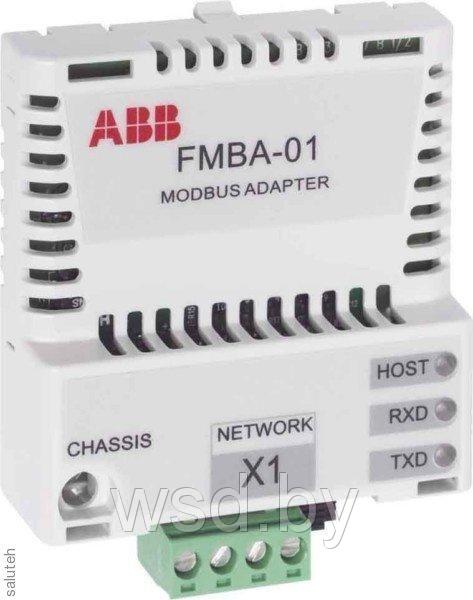 Плата расширения интерфейса FMBA-01, Modbus RTU для ACS355