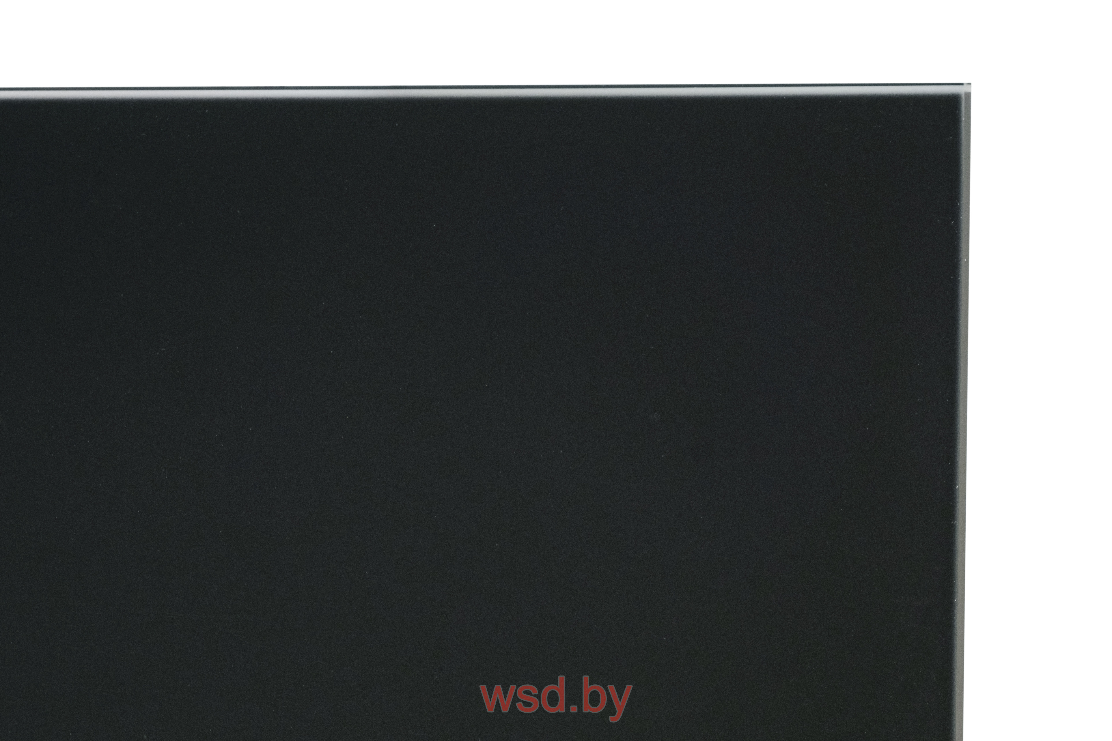 Панель декоративная для вентиляторов dRim Ø100/125мм, универсальная, стекло, черный матовый. Фото N2