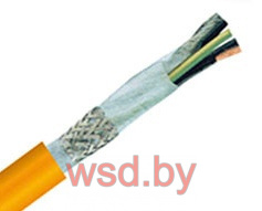Экранированный кабель KAWEFLEX 5268 C-PVC UL/CSA SERVO 0,6/1 kV 4G25+(2x1,5) для гибкого использования в нормальных условиях, TKD Kabel Gmbh