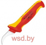 Нож для удаления оболочки кабеля с секторными жилами 190мм (Knipex)