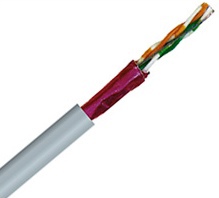 Кабель передачи данных 4x2xAWG 24/1; Cat.6 - 250: PVC - feste Verlegung / fixed installation; U/UTP Кабель передачи данных 4x2xAWG 24/1; Cat.6 - 250: PVC - feste Verlegung / fixed installation; U/UTP