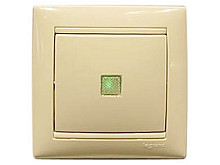 Legrand Valena - Выключатель с подсветкой, слоновая кость (индивидуальная упаковка) Legrand Valena - Выключатель с подсветкой, слоновая кость (индивидуальная упаковка)