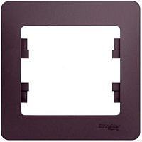 1-постовая РАМКА, СИРЕНЕВЫЙ ТУМАН GLOSSA (Schneider Electric) Systeme Electric 1-постовая РАМКА, СИРЕНЕВЫЙ ТУМАН GLOSSA (Schneider Electric) Systeme Electric