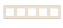 Legrand Inspiria - Рамка 5 постов (слоновая кость) Legrand Inspiria - Рамка 5 постов (слоновая кость)