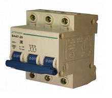 Выключатель автоматический ВА47-29 3Р 1А хар.D 4,5 кА АТРИОН Выключатель автоматический ВА47-29 3Р 1А хар.D 4,5 кА АТРИОН