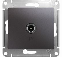 TV Розетка оконечная 1DB, механизм, Графит GLOSSA (Schneider Electric) Systeme Electric TV Розетка оконечная 1DB, механизм, Графит GLOSSA (Schneider Electric) Systeme Electric