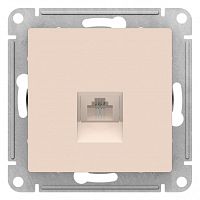 Розетка телефонная RJ11, механизм, Бежевый AtlasDesign (Schneider Electric) Systeme Electric Розетка телефонная RJ11, механизм, Бежевый AtlasDesign (Schneider Electric) Systeme Electric