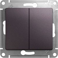 2-клавишный ПЕРЕКЛЮЧАТЕЛЬ, схема 6, СИРЕНЕВЫЙ ТУМАН GLOSSA (Schneider Electric) Systeme Electric 2-клавишный ПЕРЕКЛЮЧАТЕЛЬ, схема 6, СИРЕНЕВЫЙ ТУМАН GLOSSA (Schneider Electric) Systeme Electric