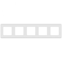 Legrand Inspiria - Рамка 5 постов (белая) Legrand Inspiria - Рамка 5 постов (белая)